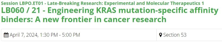 AACR2024会议上KRAS相关的Poster.jpg AACR2024会议上KRAS相关的Poster.jpg